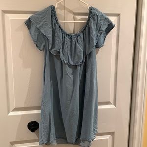 Denim dress